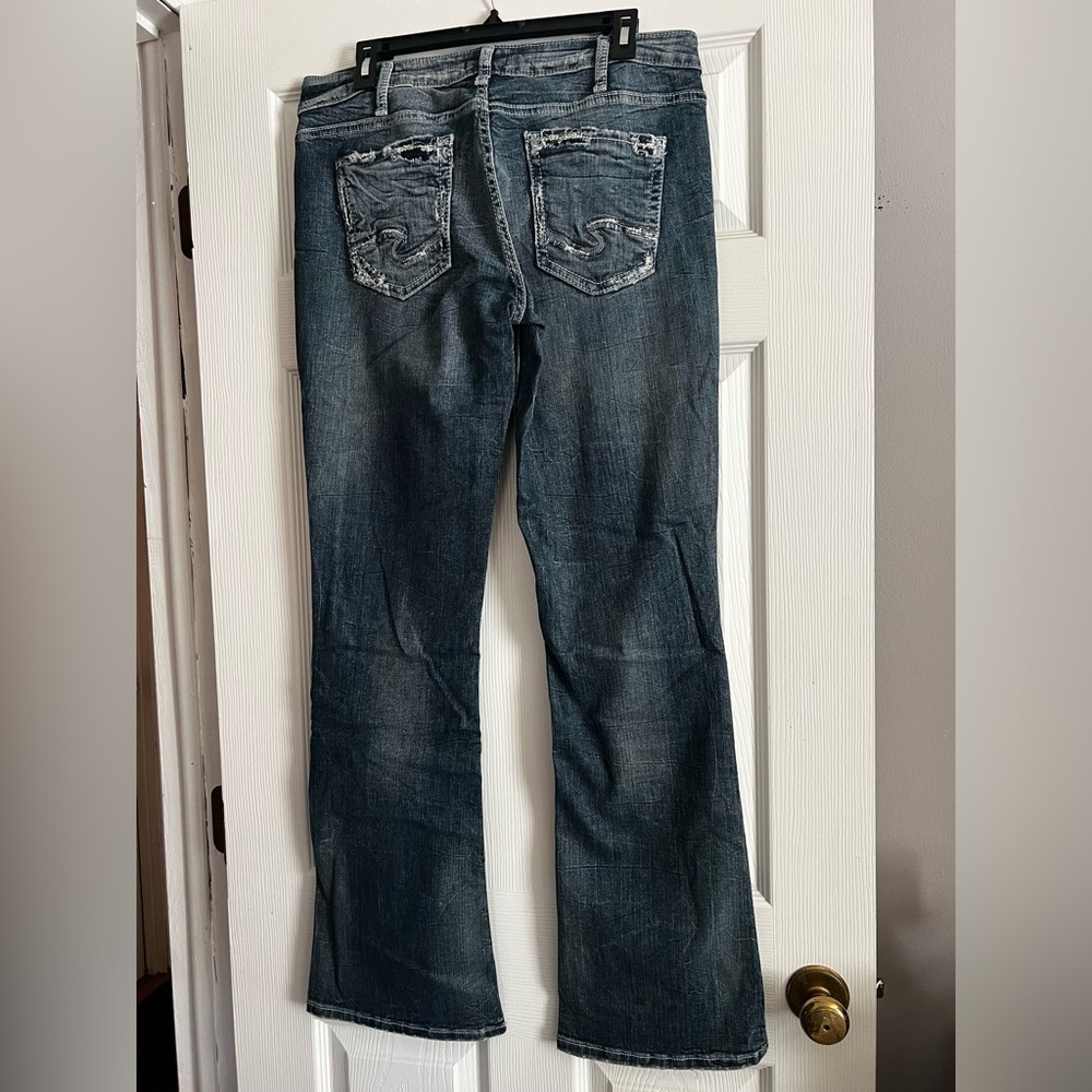 Silver Suki Bootcut Jeans size 32W/33L